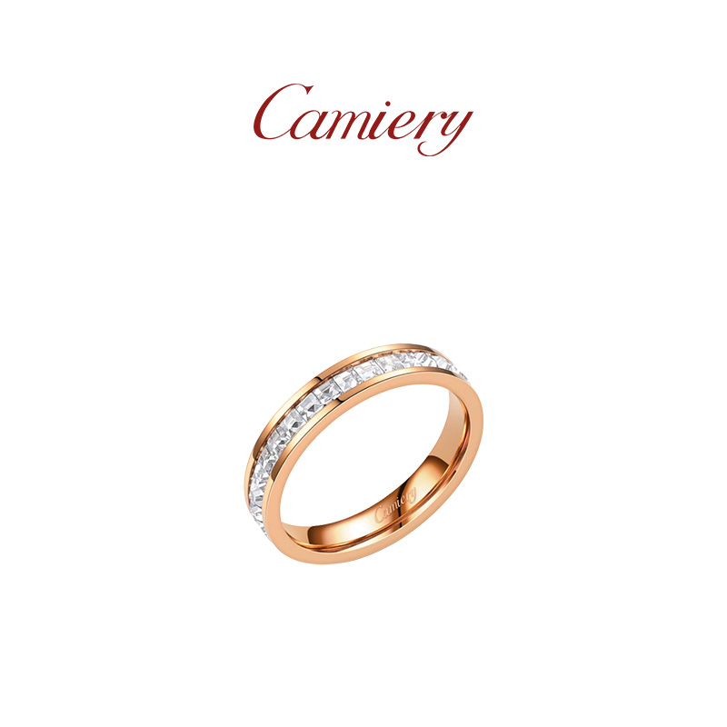 CAMIERY/卡美瑞 经典满天星戒指轻奢高级