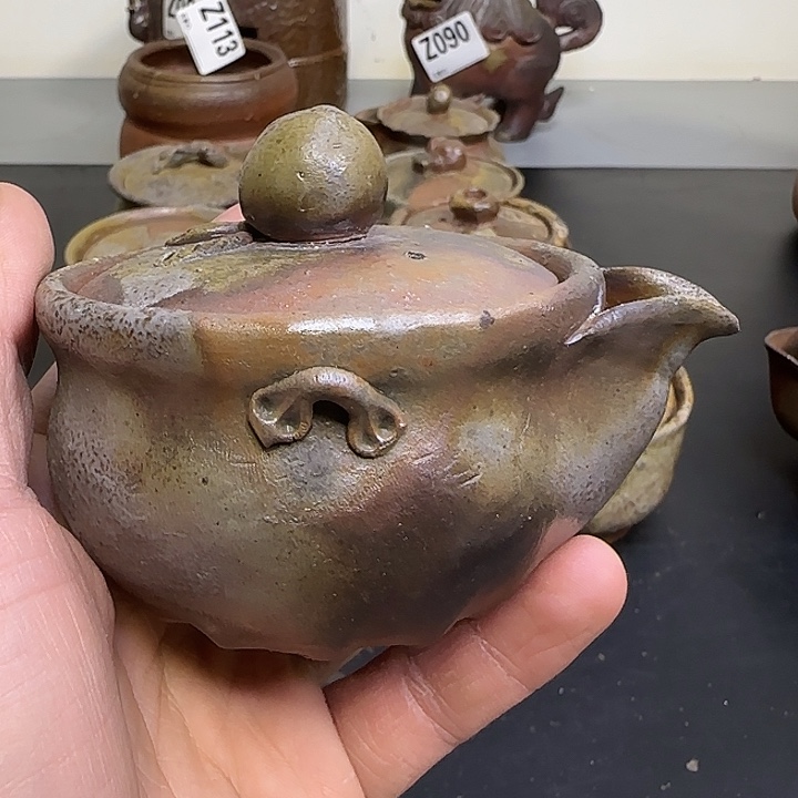备前烧作品村田乐庆宝瓶