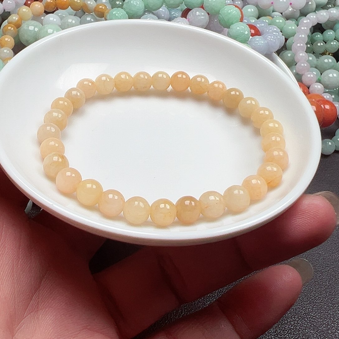 翡翠手链未镶嵌用****7货主老华