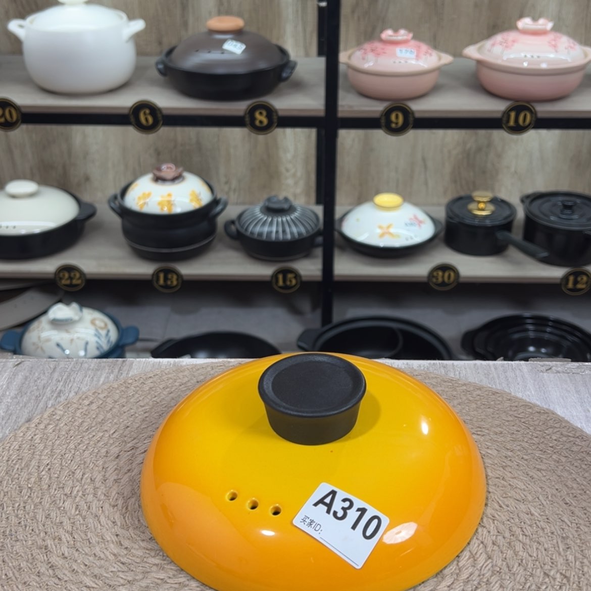 【闪购商品】关*直径约20厘米盖子微瑕疵品310