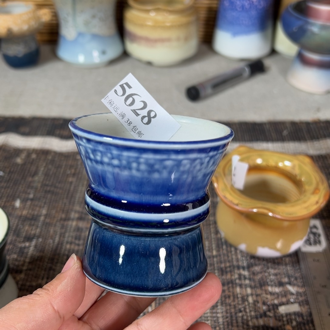 红陶景德镇手工花盆