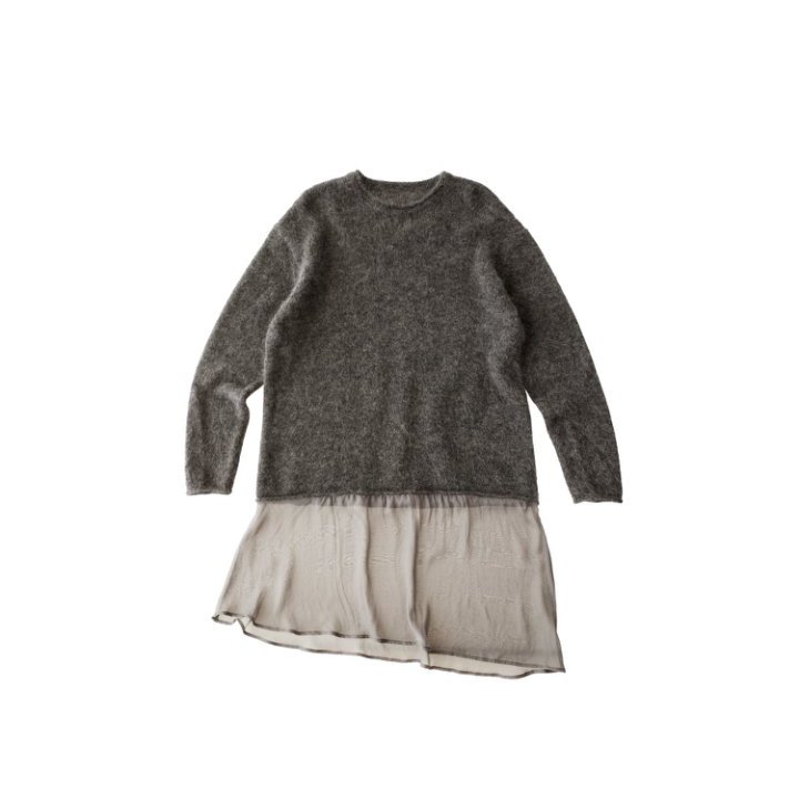 【manzanilla】25秋冬 J25AW040580 马海毛长版毛衫