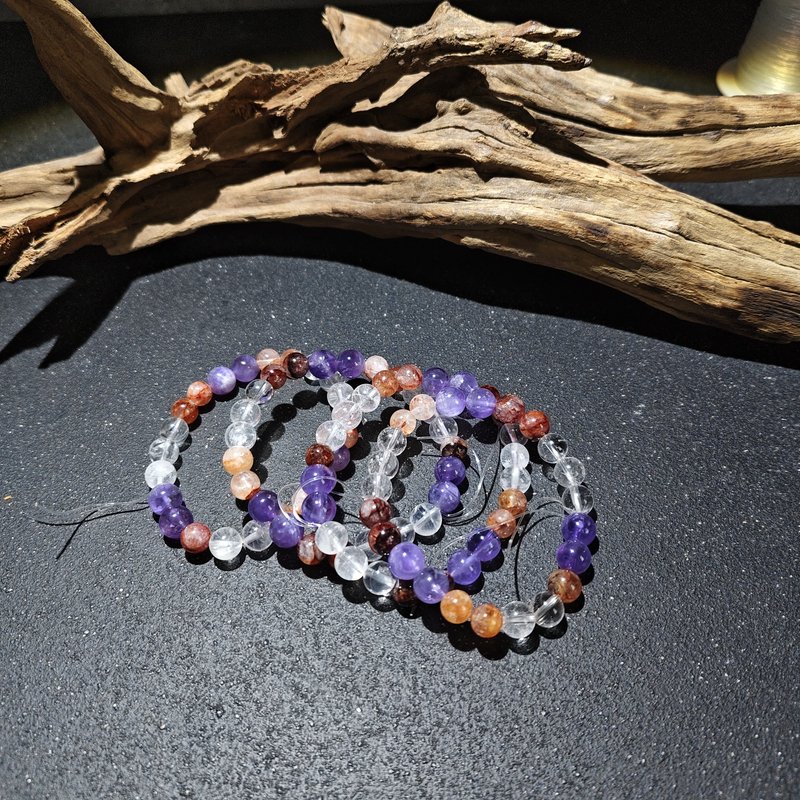 【黑胖珠宝】H1038 天然多宝手链多样性发其一