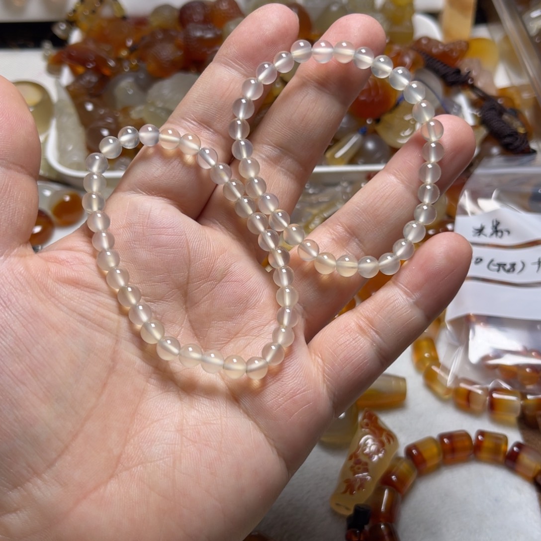 1***6玛瑙/玉髓未镶嵌颈饰002