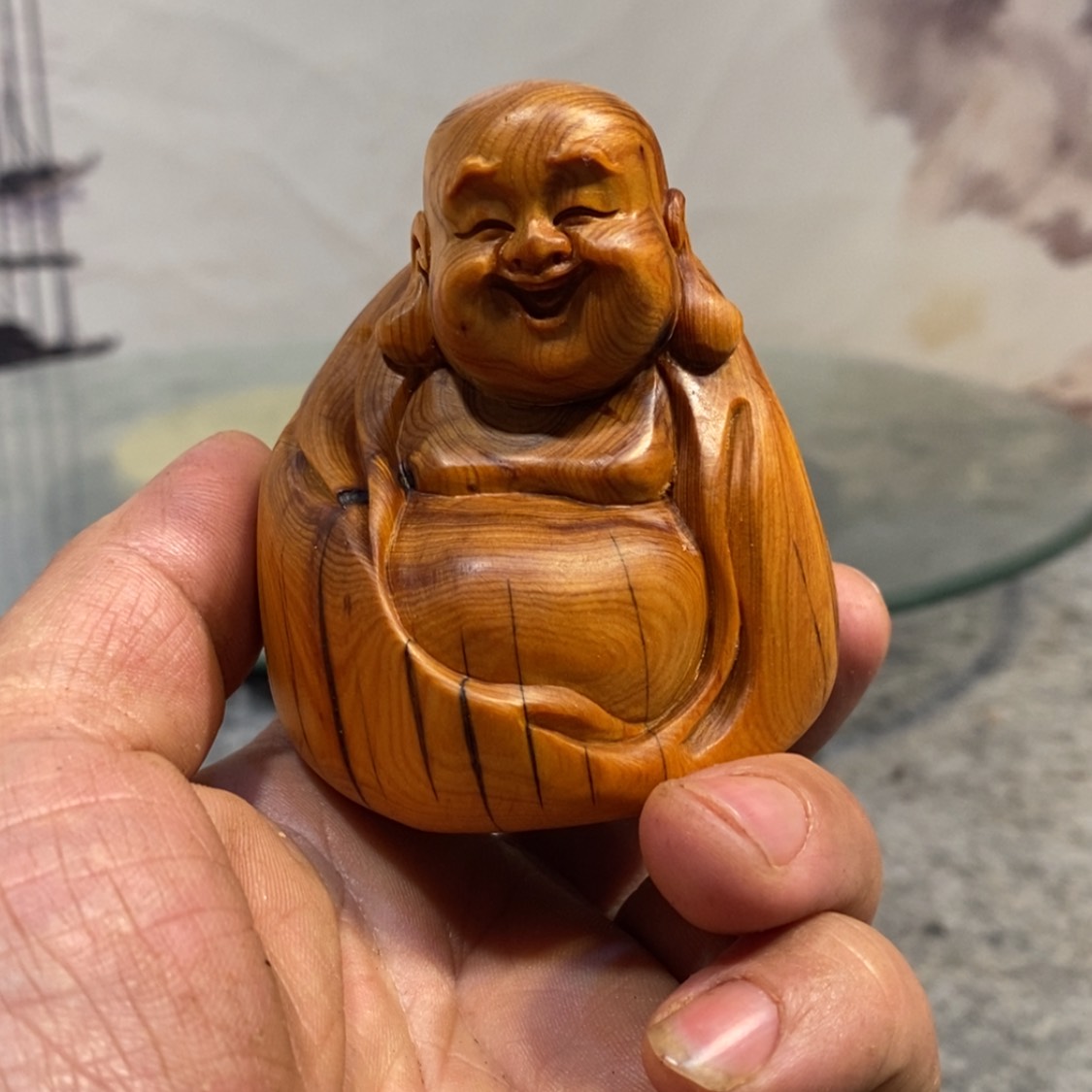 【闪购商品】柏木（崖柏）根雕木雕工艺品摆件家居手把件