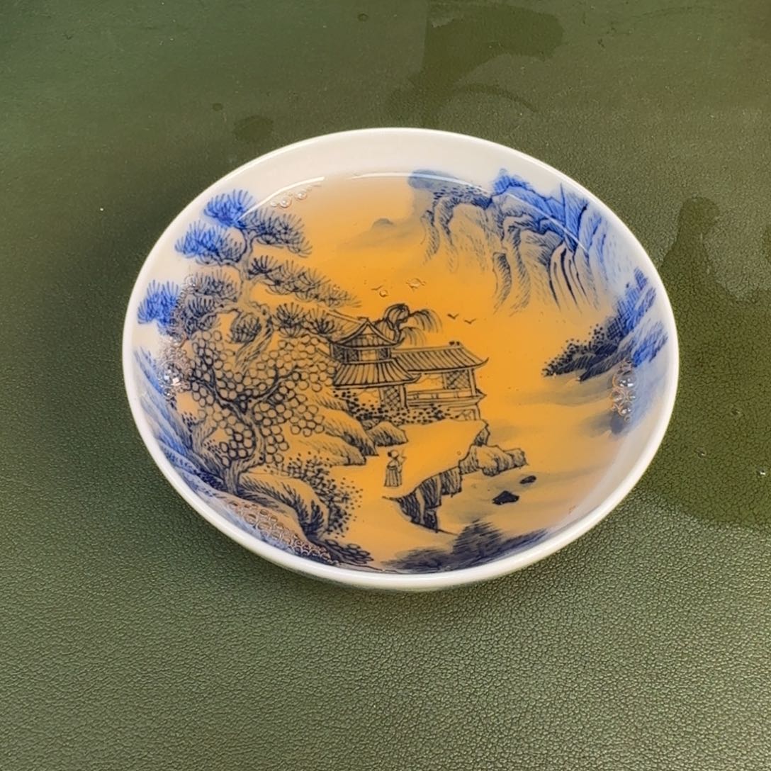 陶景德镇纯手绘茶具圆圆209