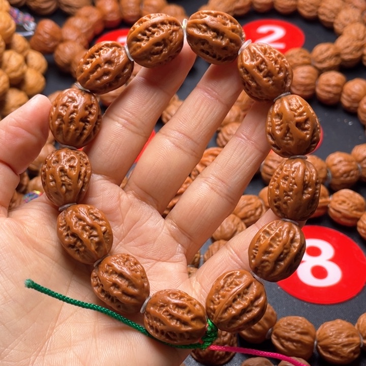 文玩核桃吊坠粗筋小枣