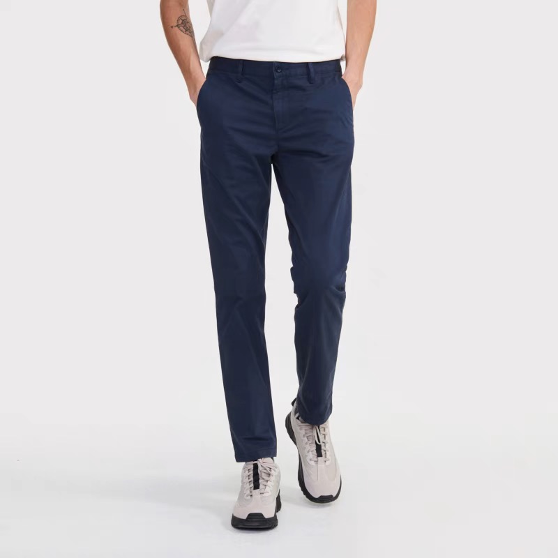 【弹力直筒长裤】AIGLE艾高弹力直筒休闲户外运动西装长裤男士AN94