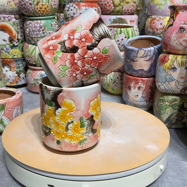 景德镇艺术手绘作品