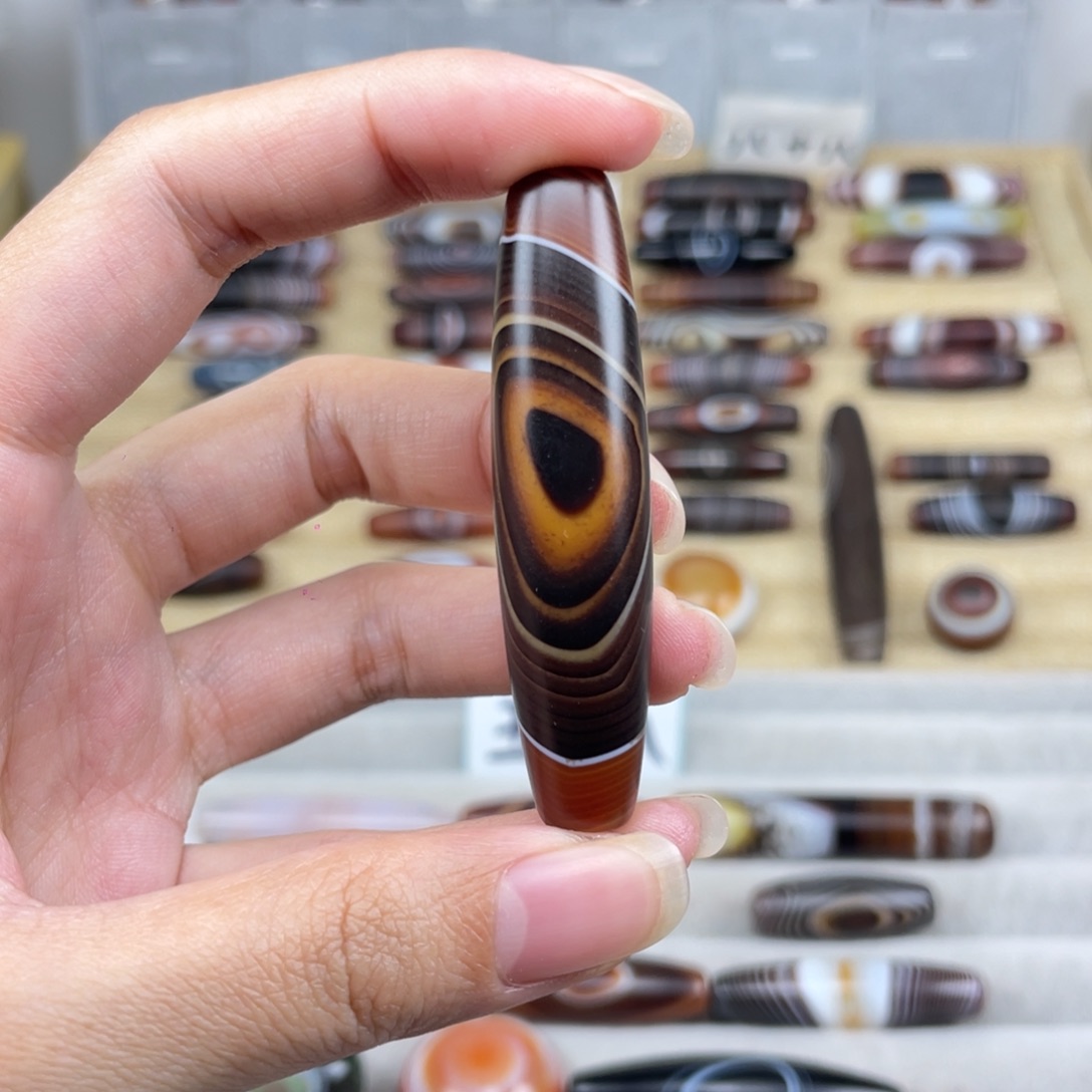 布***衣玛瑙/玉髓合金颈饰