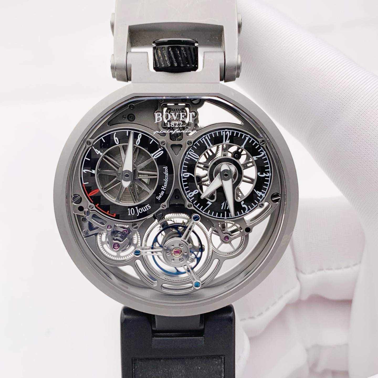 99新  播威｜钛金属全镂空十日链陀飞轮｜工价178万｜限量款86枚