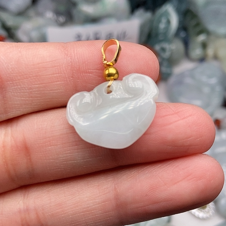 未镶嵌挂件翡翠翡翠