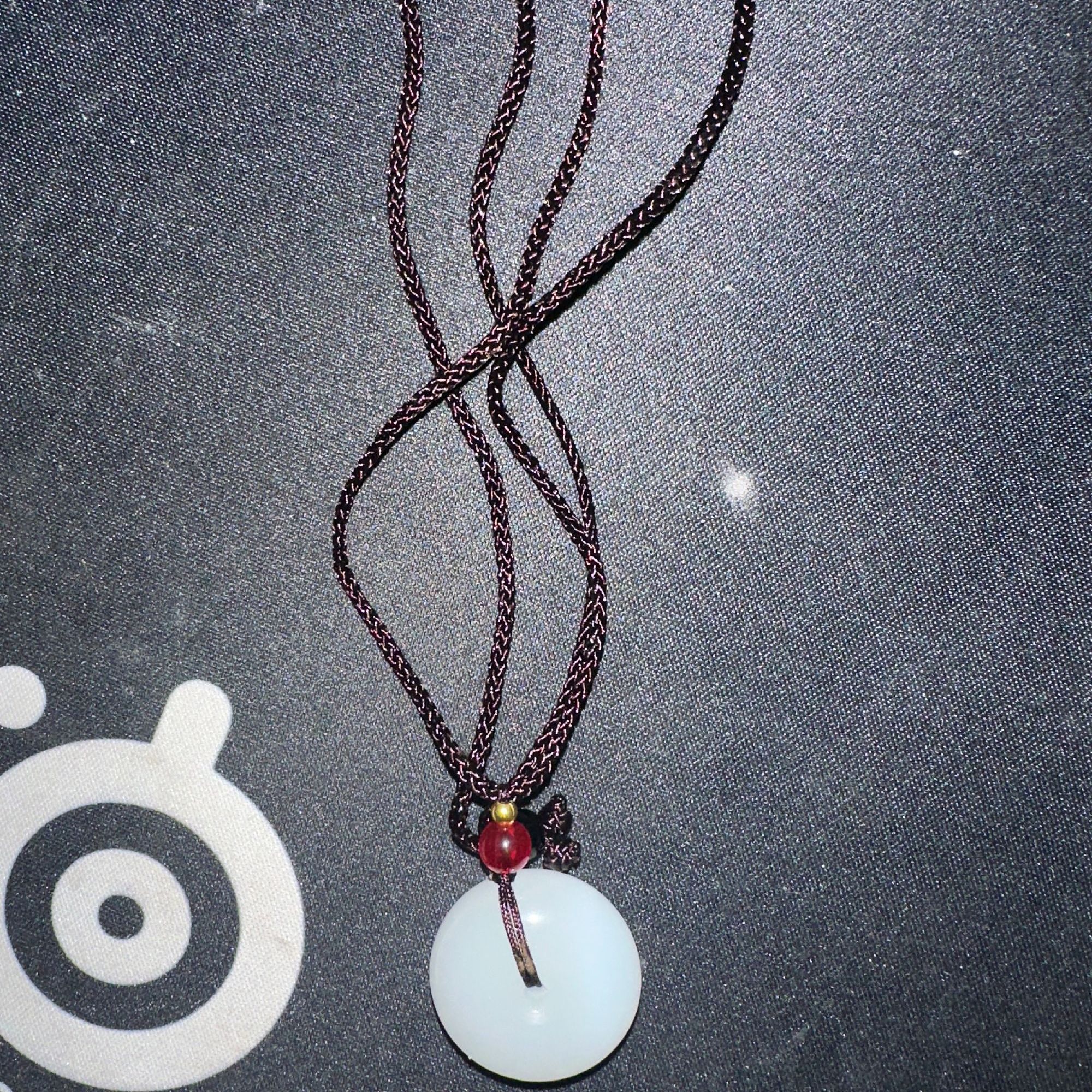 【闪购链接】和田玉白玉平安扣