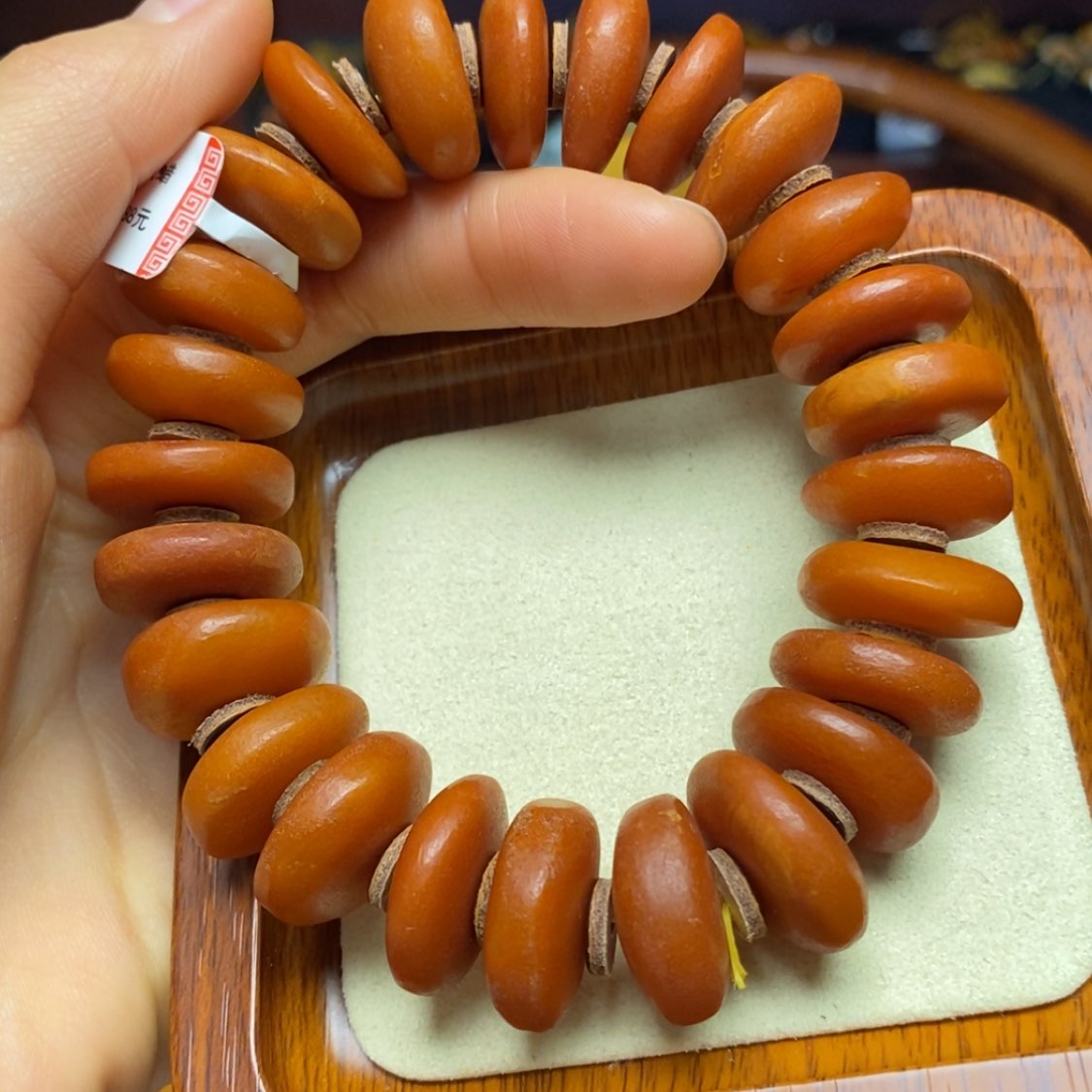 【闪购商品】蜜蜡手链未镶嵌手串