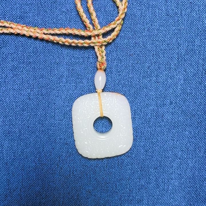 和田玉（糖玉）挂件未镶嵌