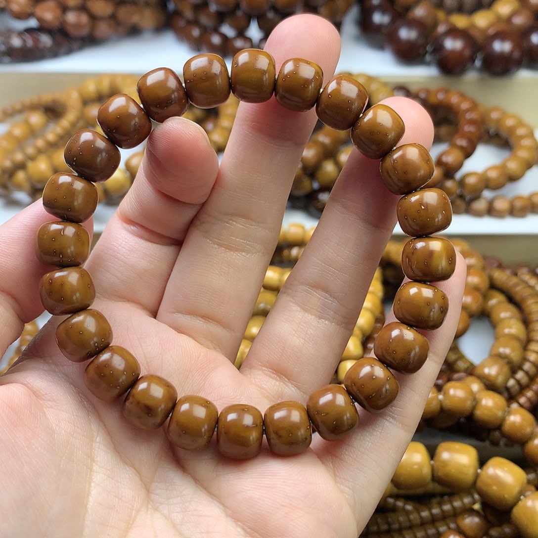 【闪购商品】紫金鼠手串白*水10*9实心老型