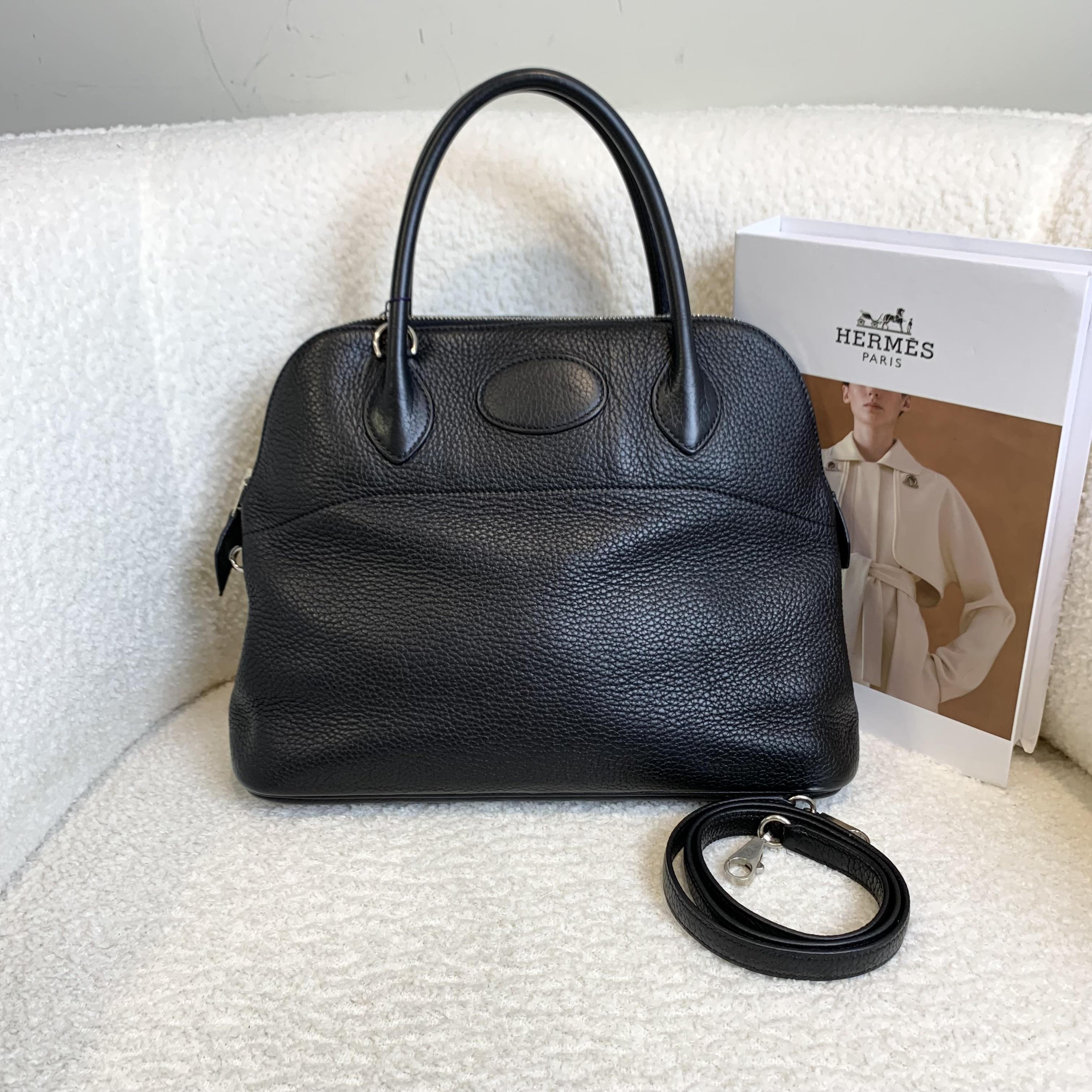 99新 Hermes/爱马仕 壹臻/黑银保龄球31 框Q tc 42630312