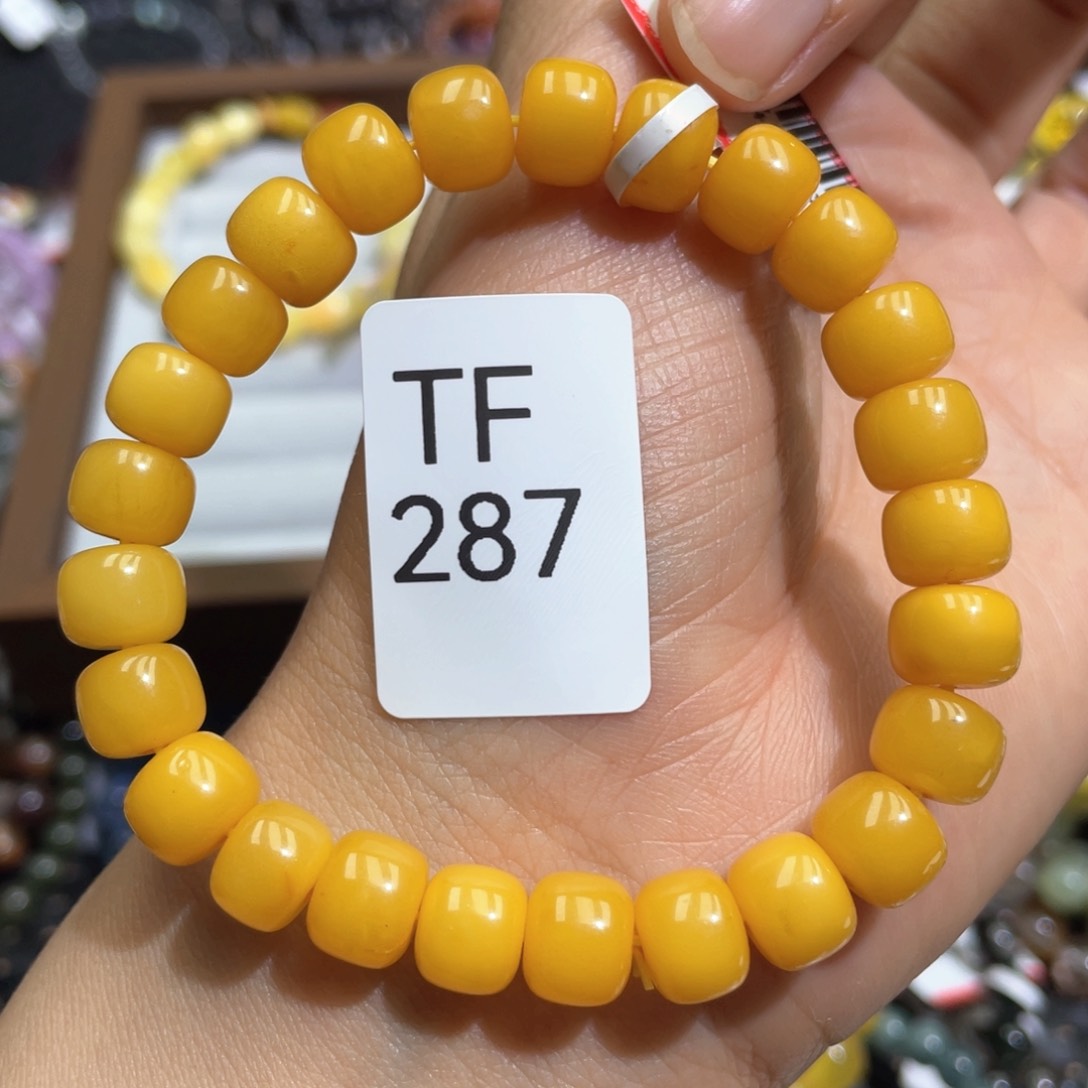 未镶嵌蜜蜡手链手串