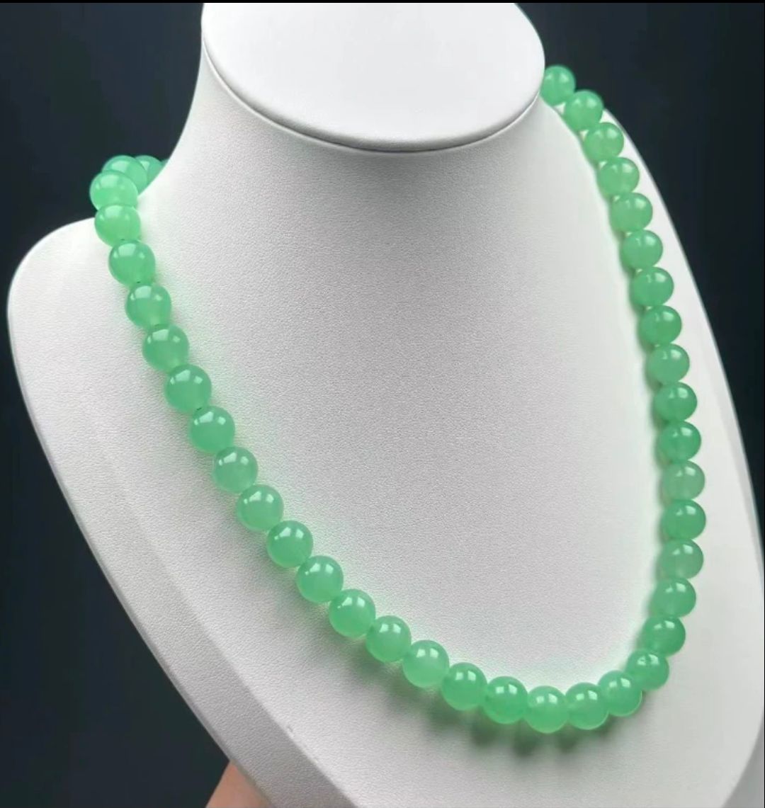 【海阳专属】天然东陵玉项链妈妈链