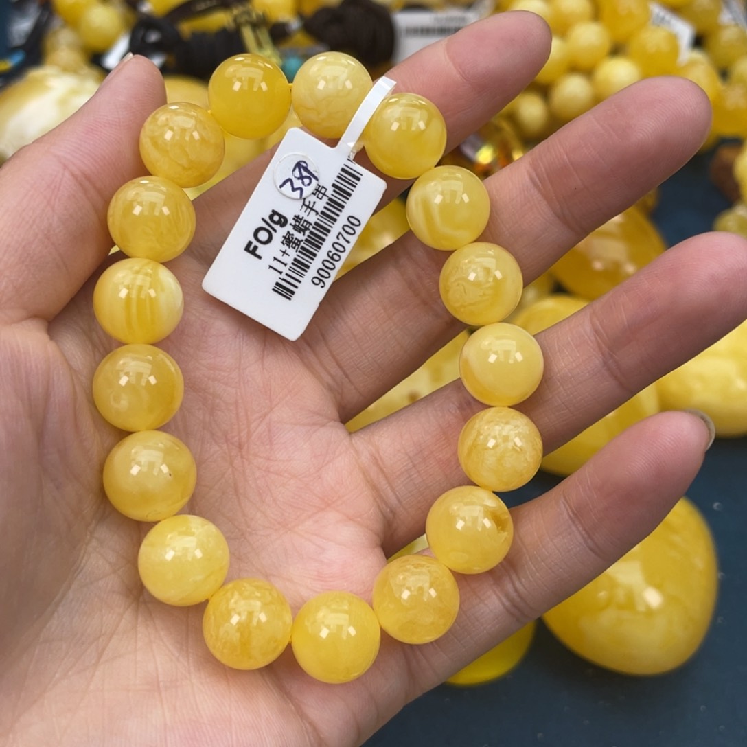 琥珀裸石未镶嵌琥珀蜜蜡w 398