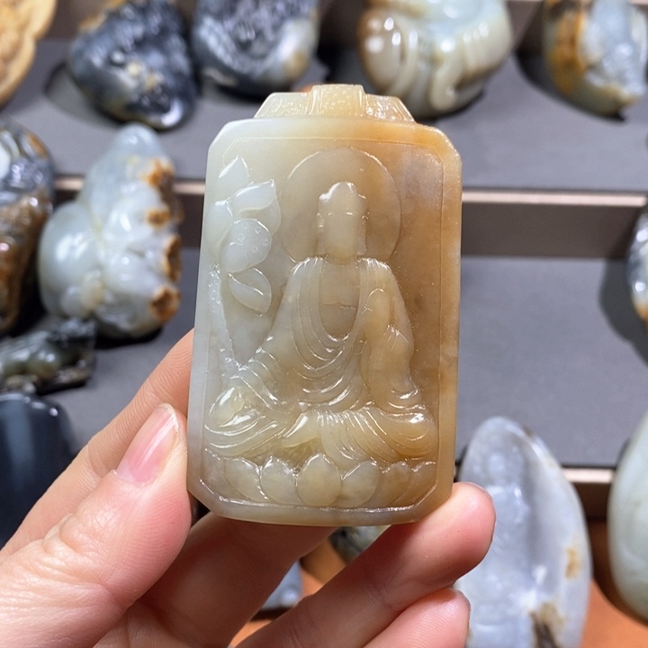 和田玉挂件未镶嵌