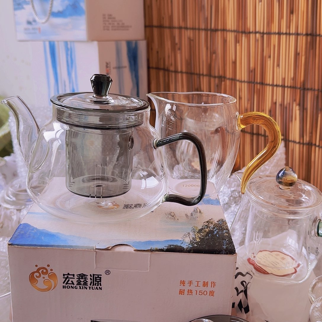 高硼硅玻璃茶水分离款瑕疵H713黑玻璃+G204 A03