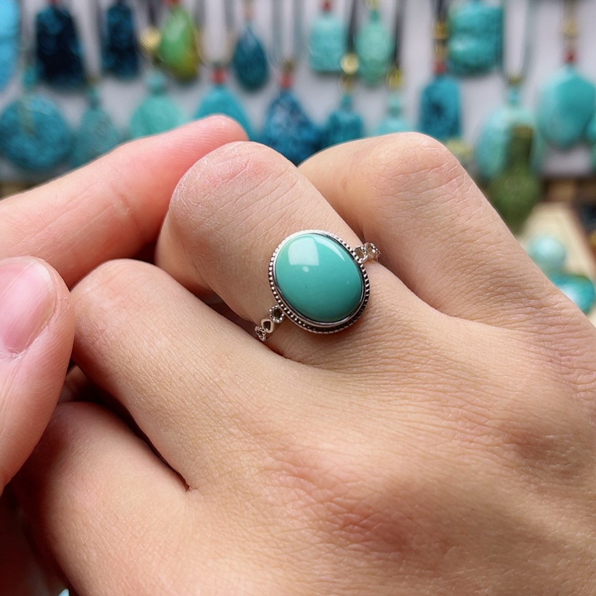 【闪购商品】绿松石珠宝奇石未镶嵌