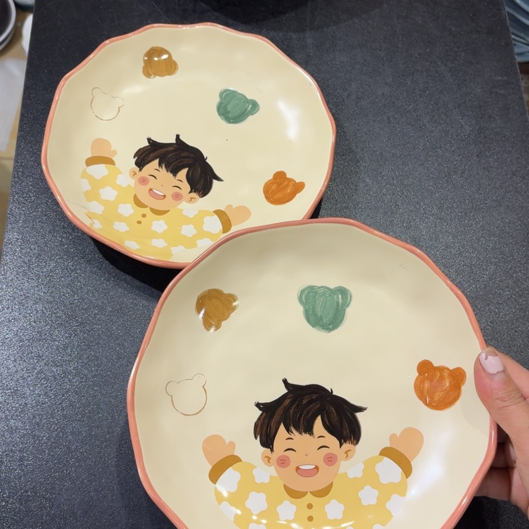 瓷两个8寸微瑕特价处理