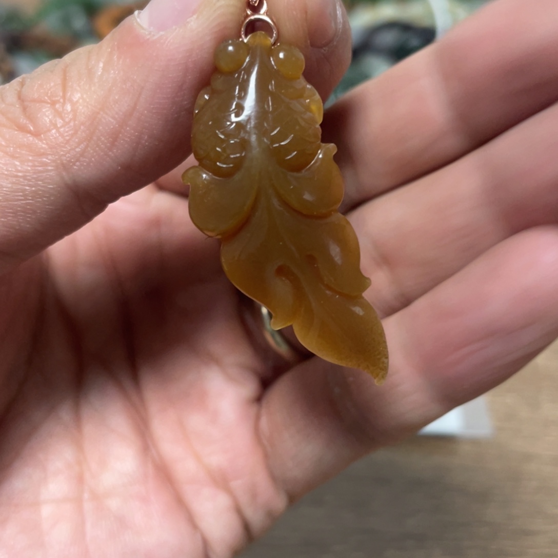 和田玉颈饰银S925镶嵌w****生