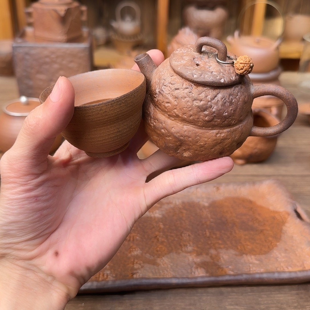 原矿老岩泥茶器系列