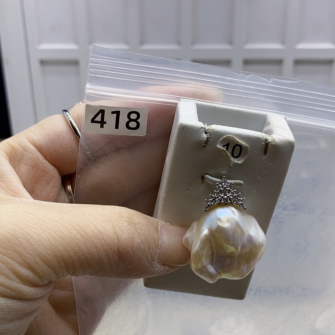 颈饰合金淡水珍珠