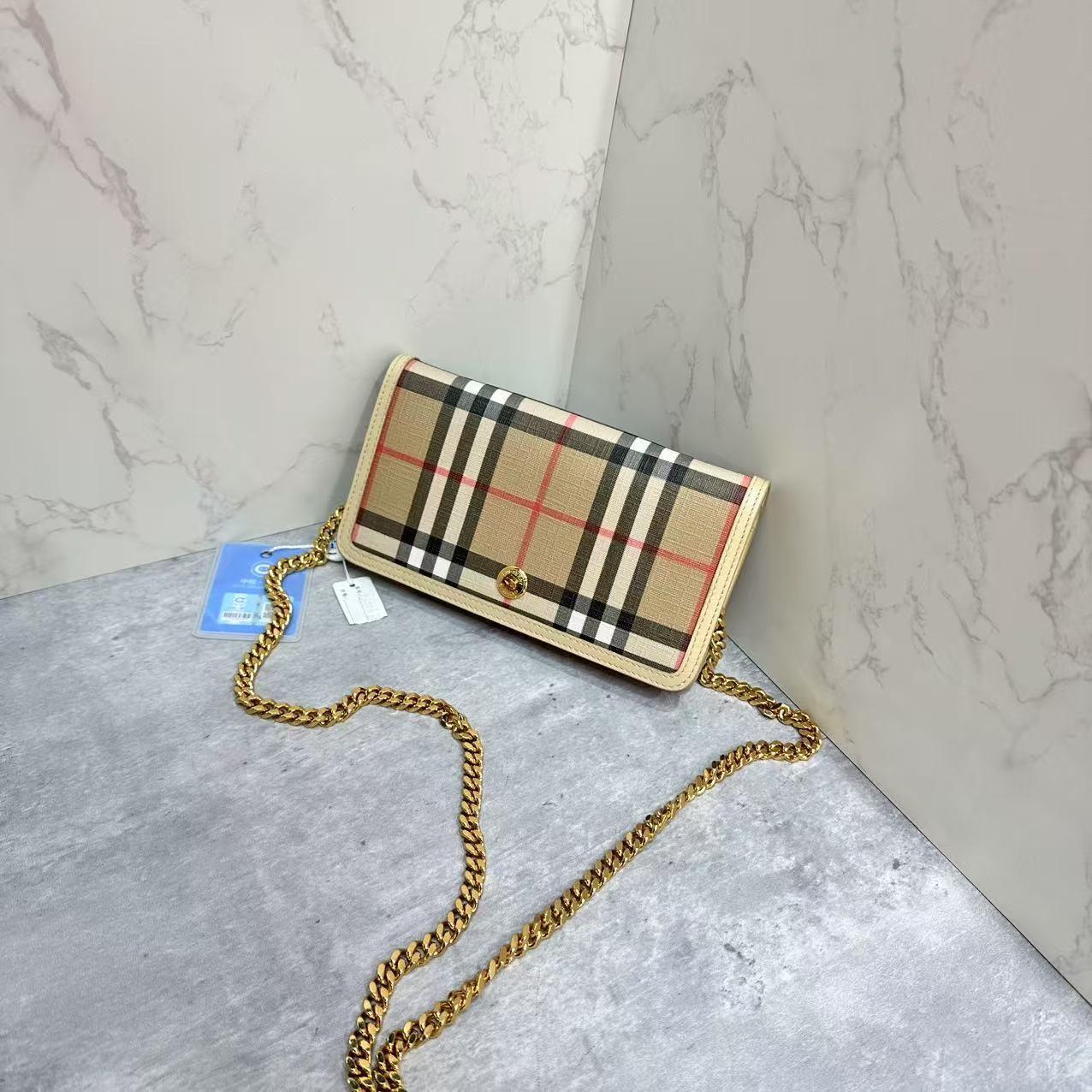 95新 BURBERRY/博柏利 乱乱子中古/女士/单肩包/107996