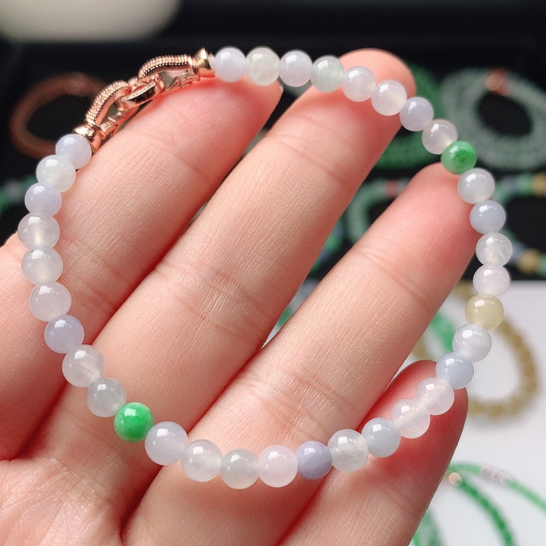 翡翠未镶嵌手链翡翠