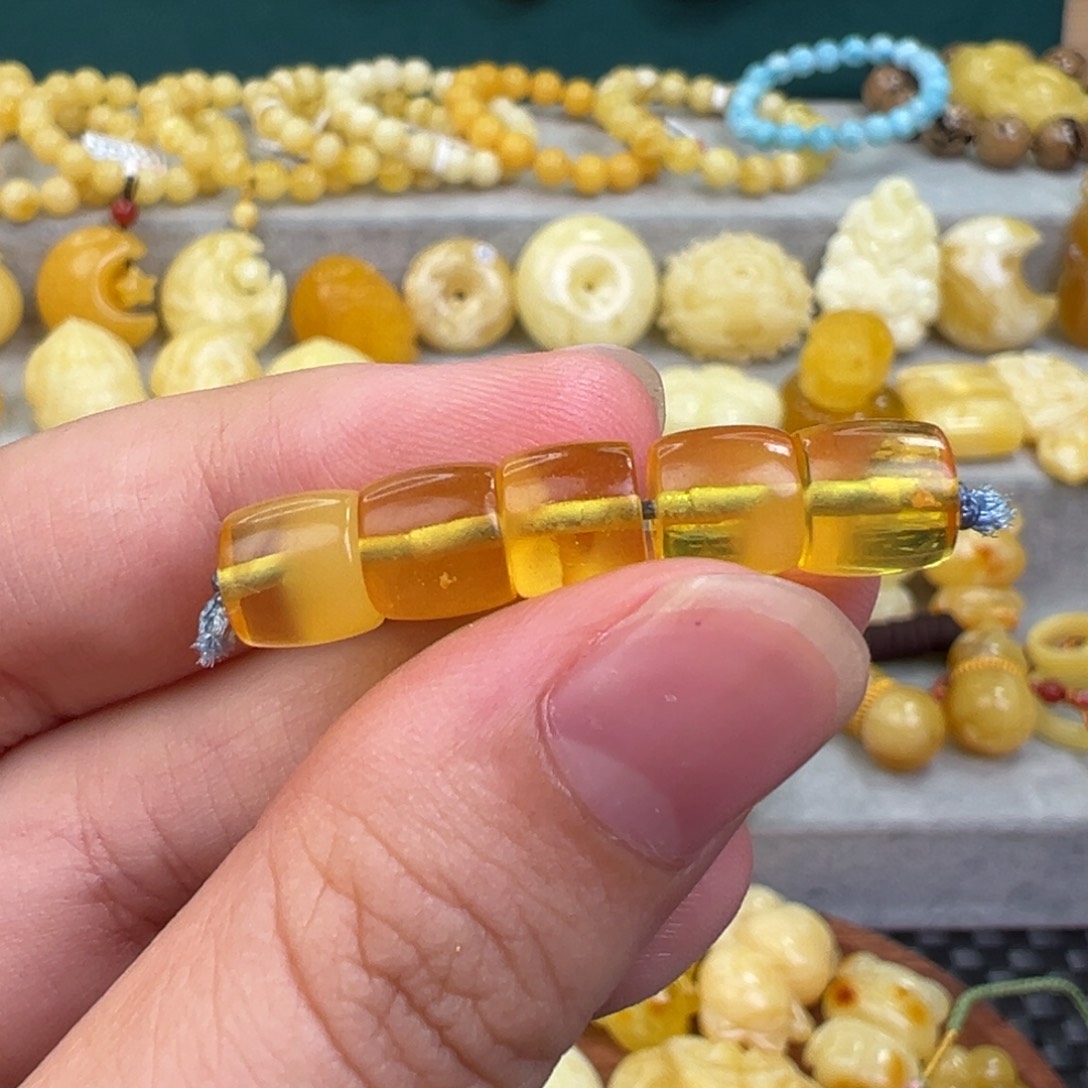 未镶嵌蜜蜡吊坠(不含链)