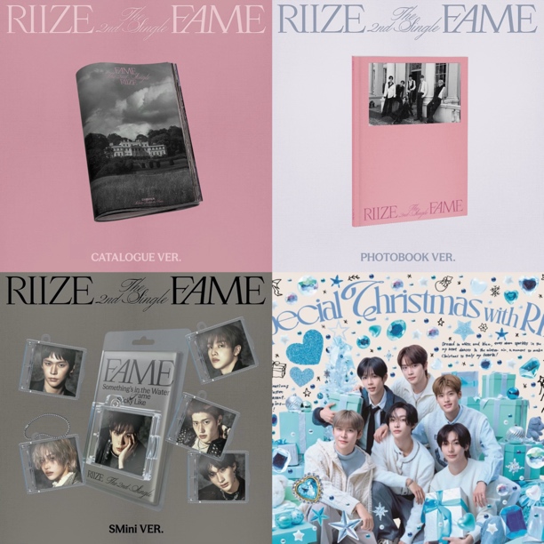 【国现】RIIZE 拉椅子 新专辑fame 单曲2辑 日区冬日快闪吧唧满额