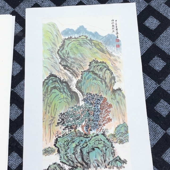 国画34/68纯手绘国画作品