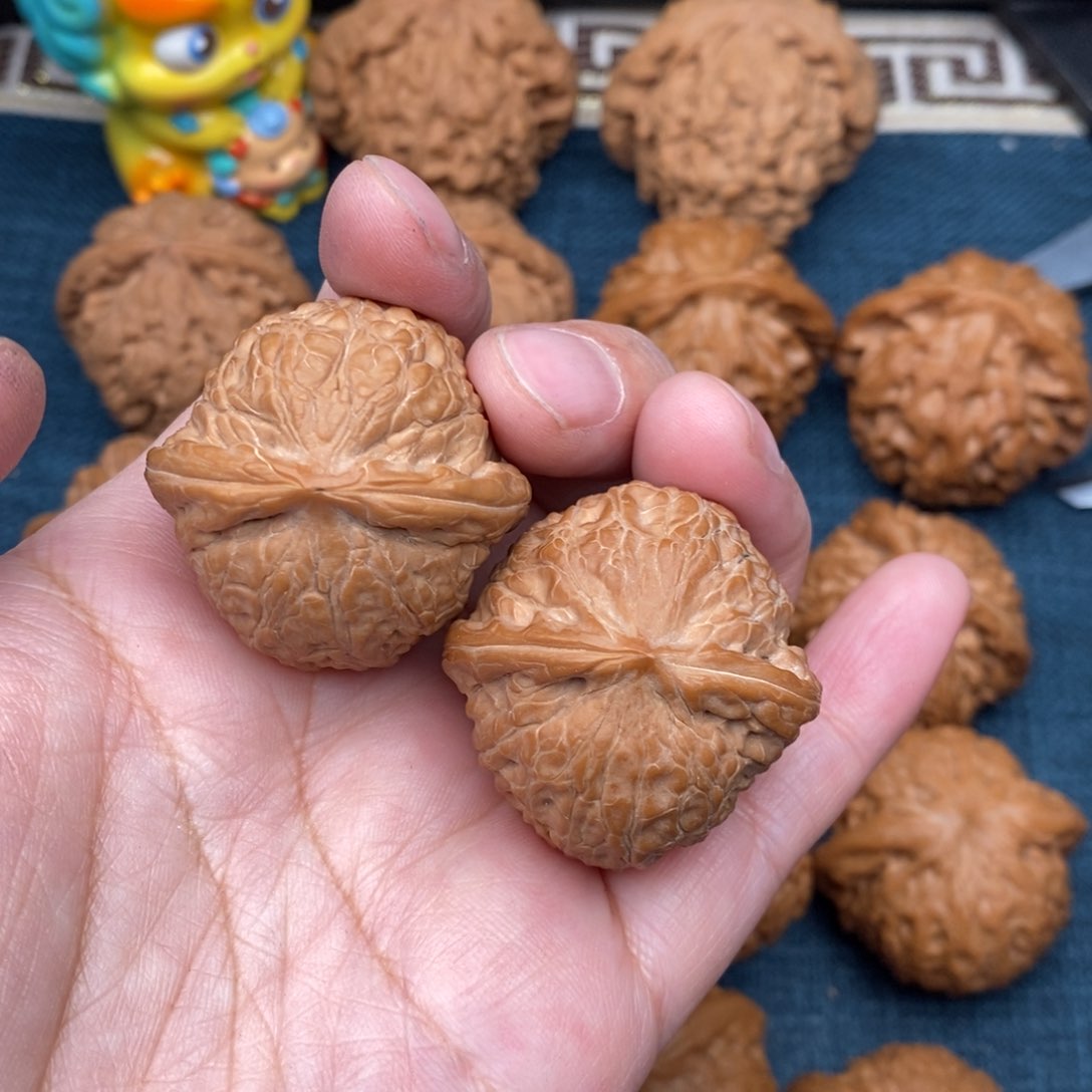 文玩核桃把件35精品乾隆磨