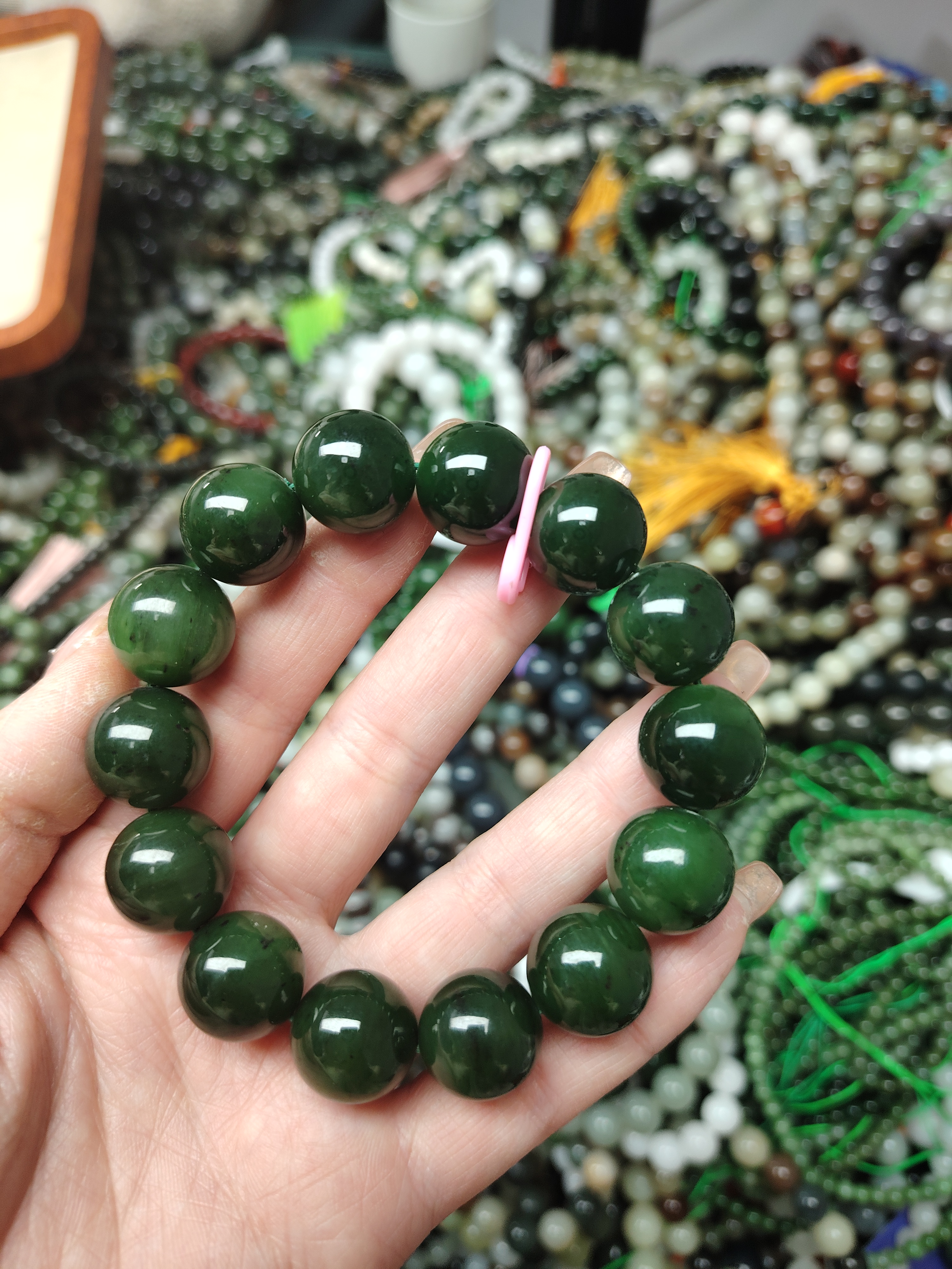 和田玉高品俄碧卡16mm