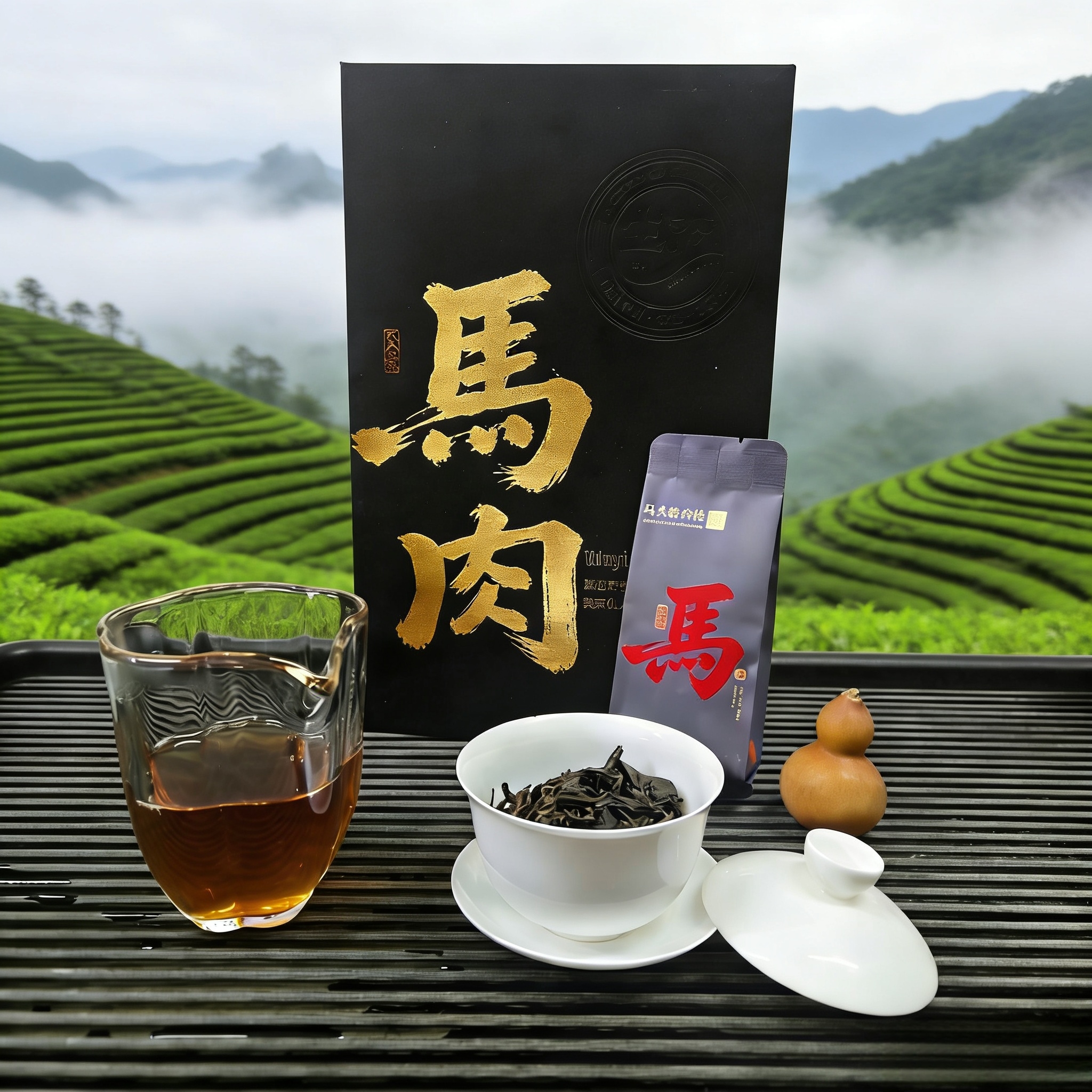 20泡武夷山正宗马头岩肉桂马肉岩茶 配高端包装盒