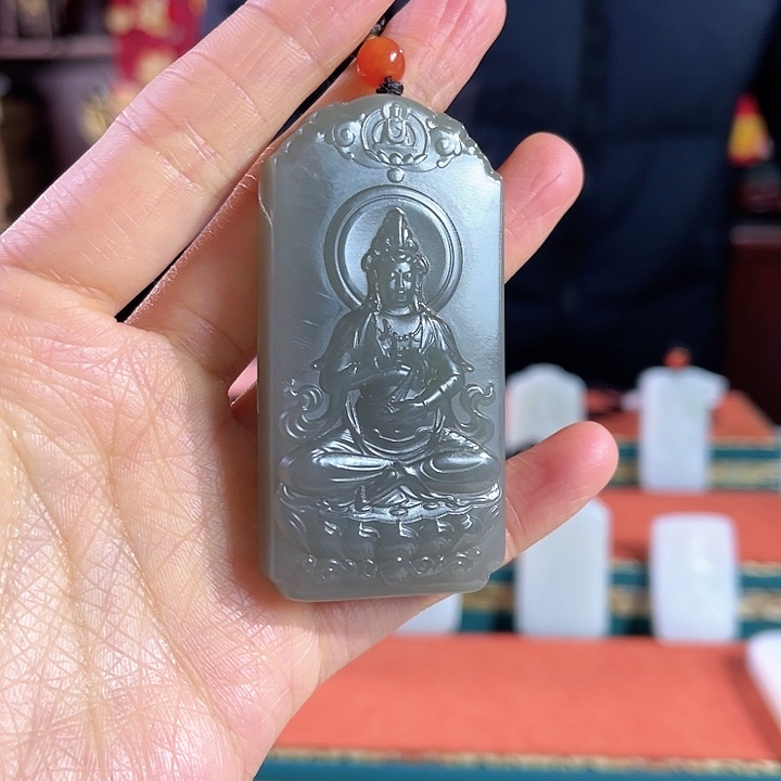 和田玉吊坠未镶嵌