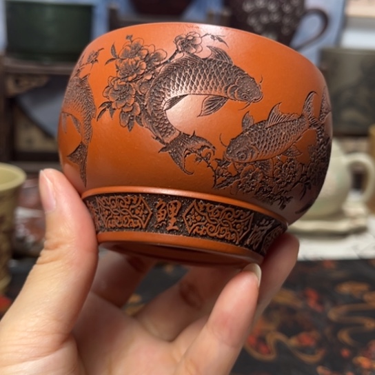 紫砂茶杯宜兴紫砂茶具
