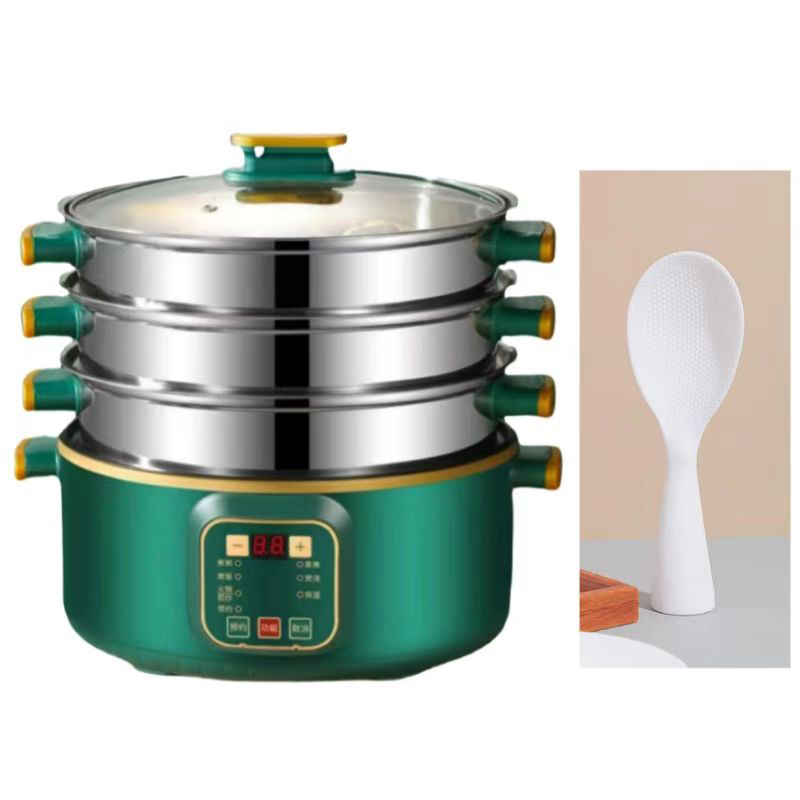 家用智能多功能小型电火锅电饭锅专用不粘饭立式饭勺