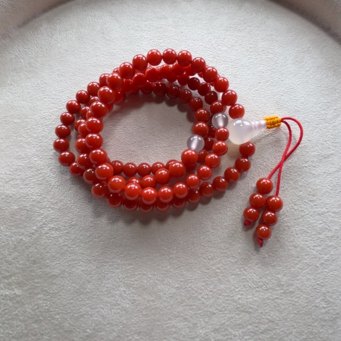 南红玛瑙多圈6➕未镶嵌