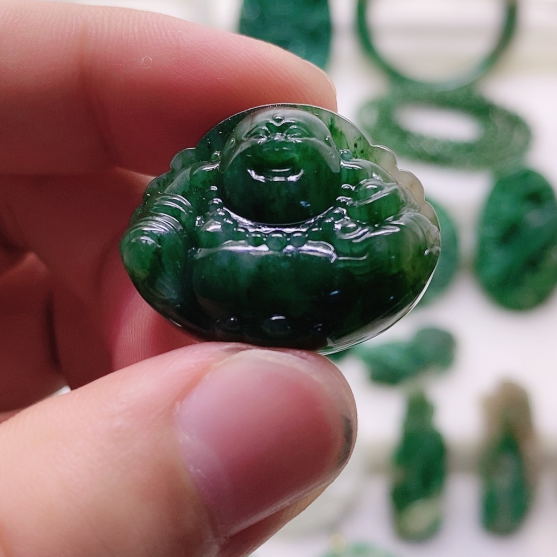 【闪购商品】独山玉未镶嵌挂件