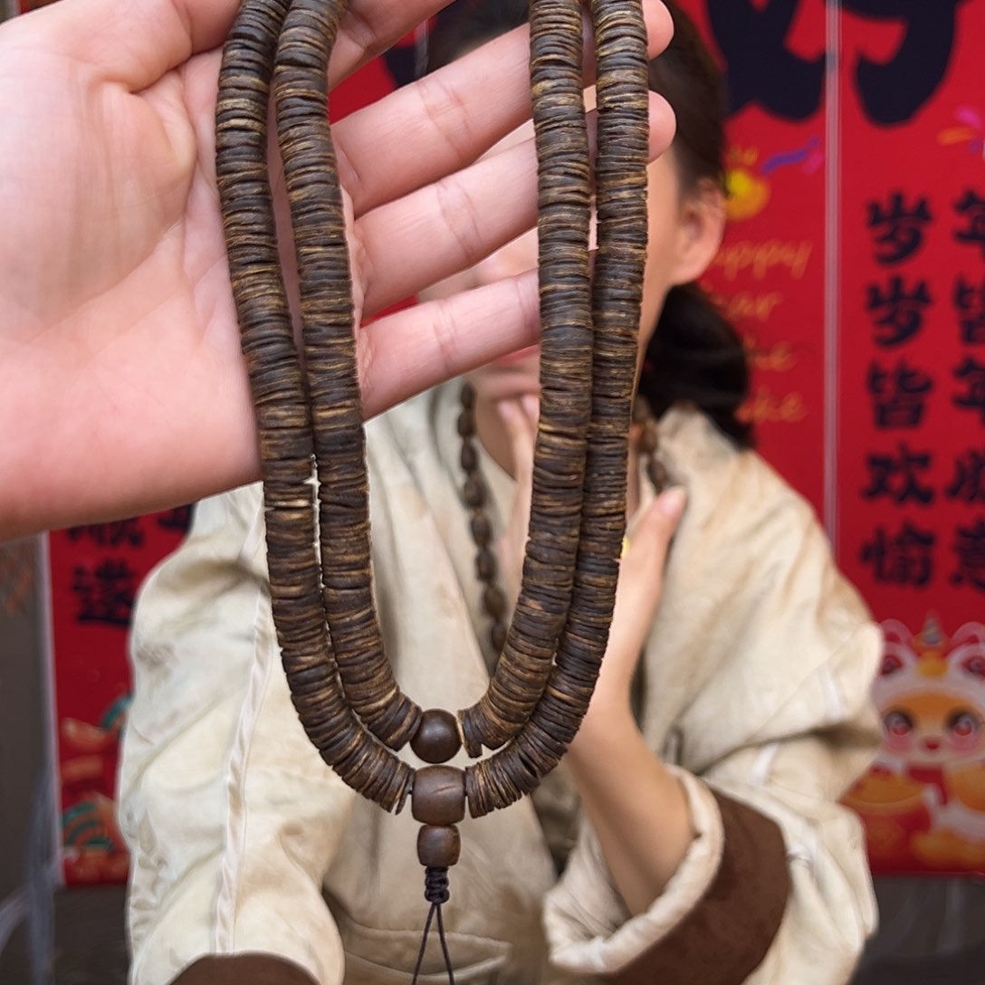 沉香手串海南老白奇金丝红油沉水皮油药片多圈一条0.9-45g