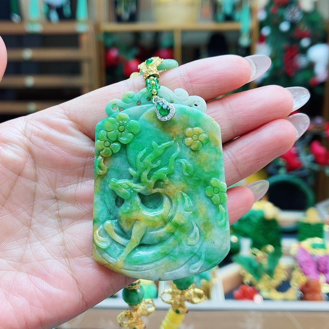 颈饰合金翡翠48小时鉴赏期