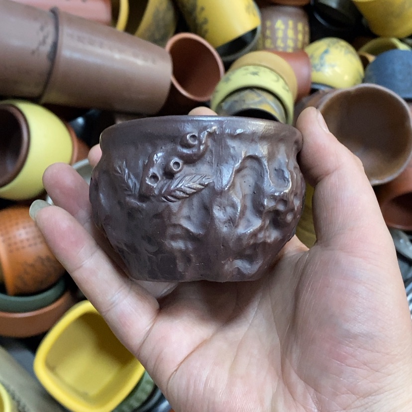 【闪购商品】紫砂杯子宜兴全手工紫砂杯