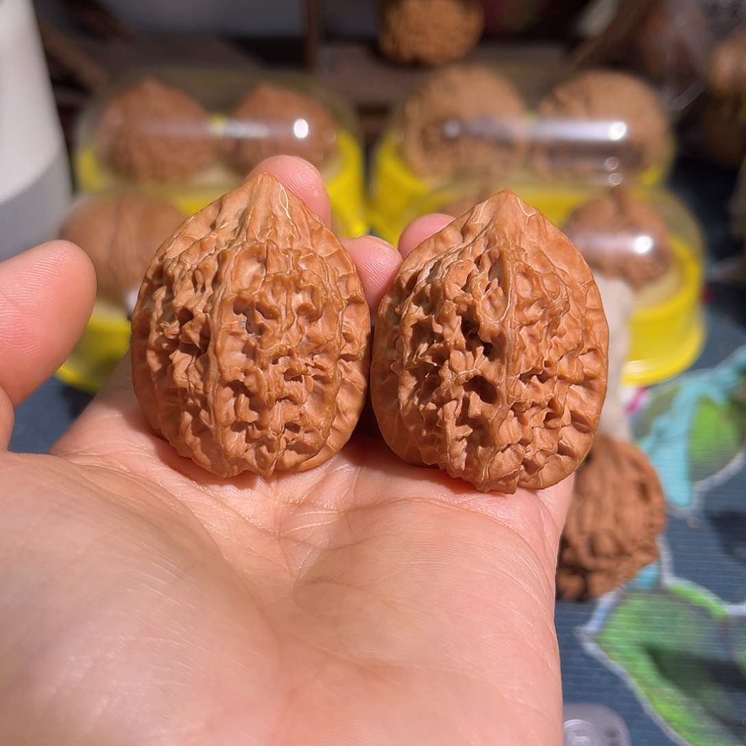 核桃野生鸡心红红红皮