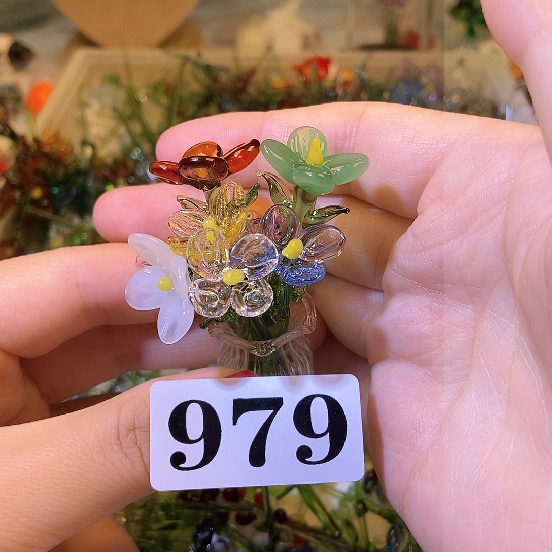 琉璃手工艺品979花瓶