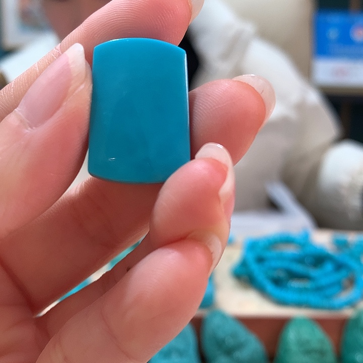 未镶嵌绿松石珠宝奇石